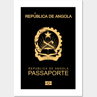 Angola passport Posters and Art